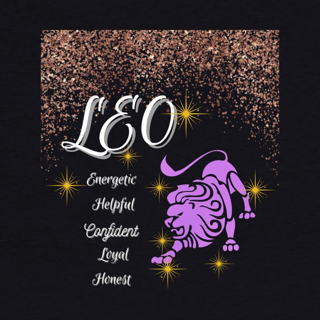 Leo ♌🦁 Zodiac Sign Astrology Tshirt by Bro Aesthetics